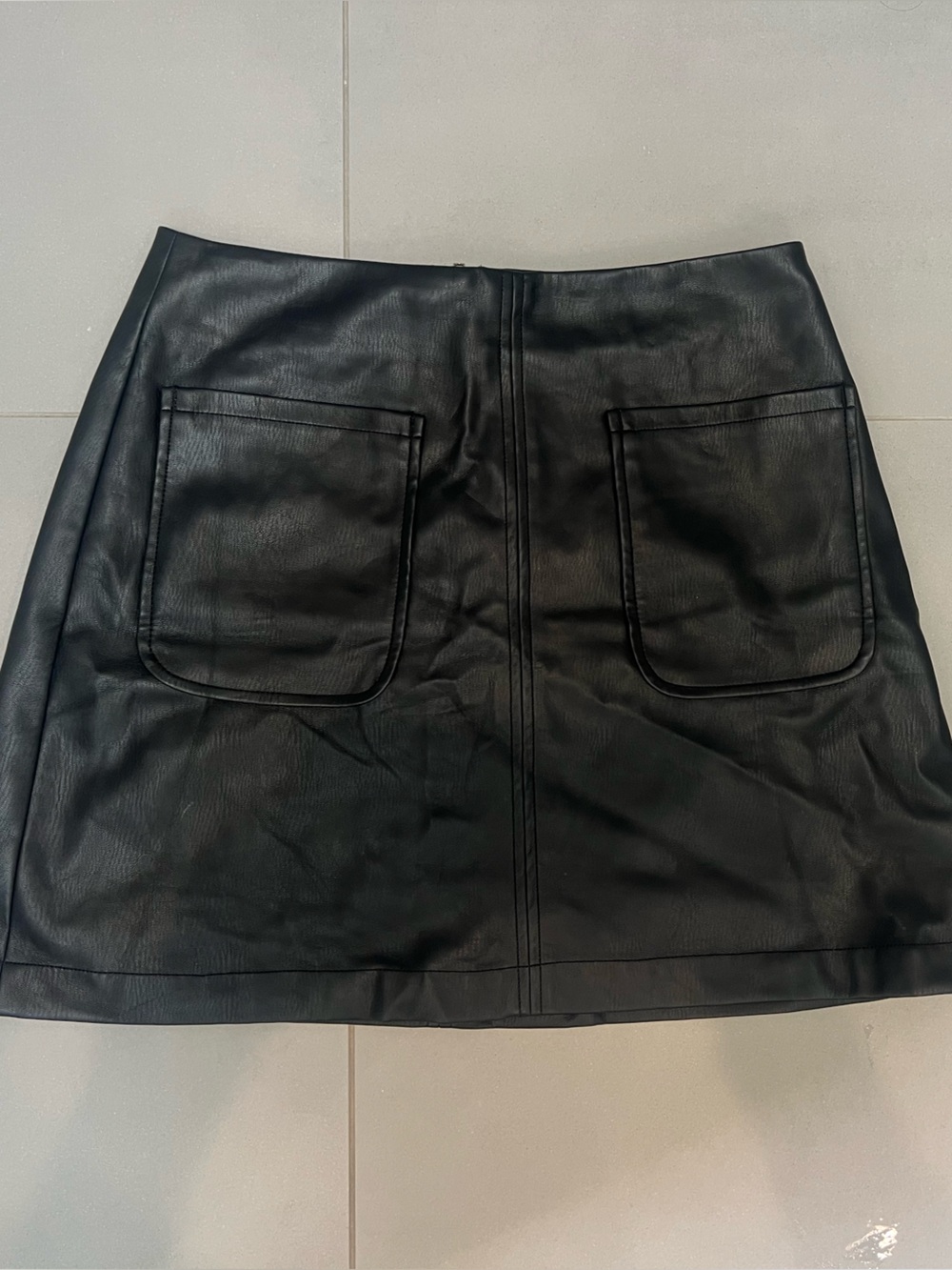 Maeve Vegan Leather Skirt